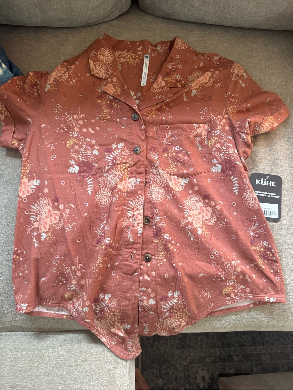 Kuhl ELSIE- Rosewood Whimsy button up
